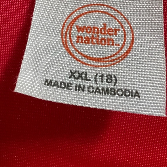 BRAND NEW GIRLS PLUS SZ 18 RED FANCY DRESS - Picture 10 of 10